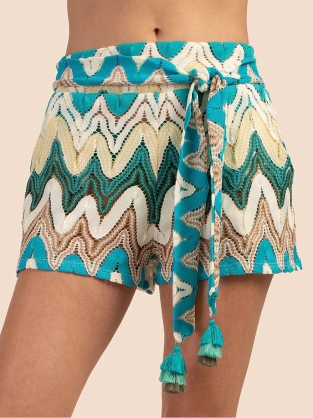 Trina Turk Palisades Shorts Coverup size M